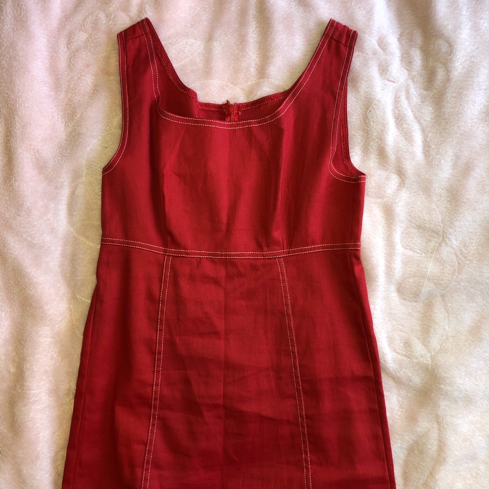 Red UO renewal minidress